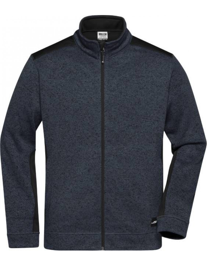 Jachetă de lucru tricotată din fleece pentru bărbați cu rezistență ridicată